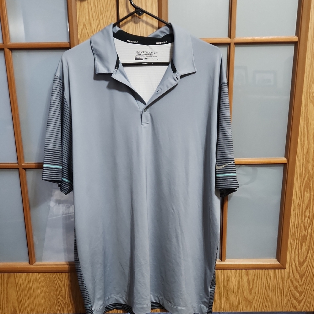 Nike Golf Mens Tour Performance Dri Fit Shirt